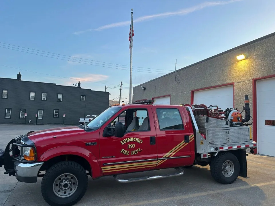 Photo from Edinboro Volunteer Fire Department Facebook.