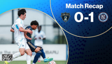 Recap | Union II denied by stoppage-time winner against NYCFC II