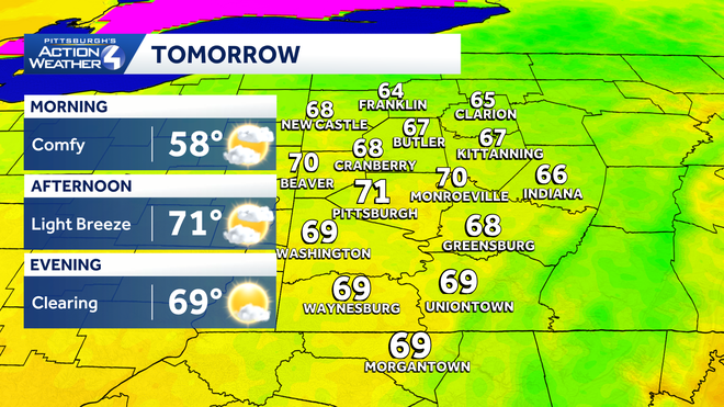 Impact Day: Scattered afternoon thunderstorms for western PA impact day: scattered afternoon thunderstorms for western pa