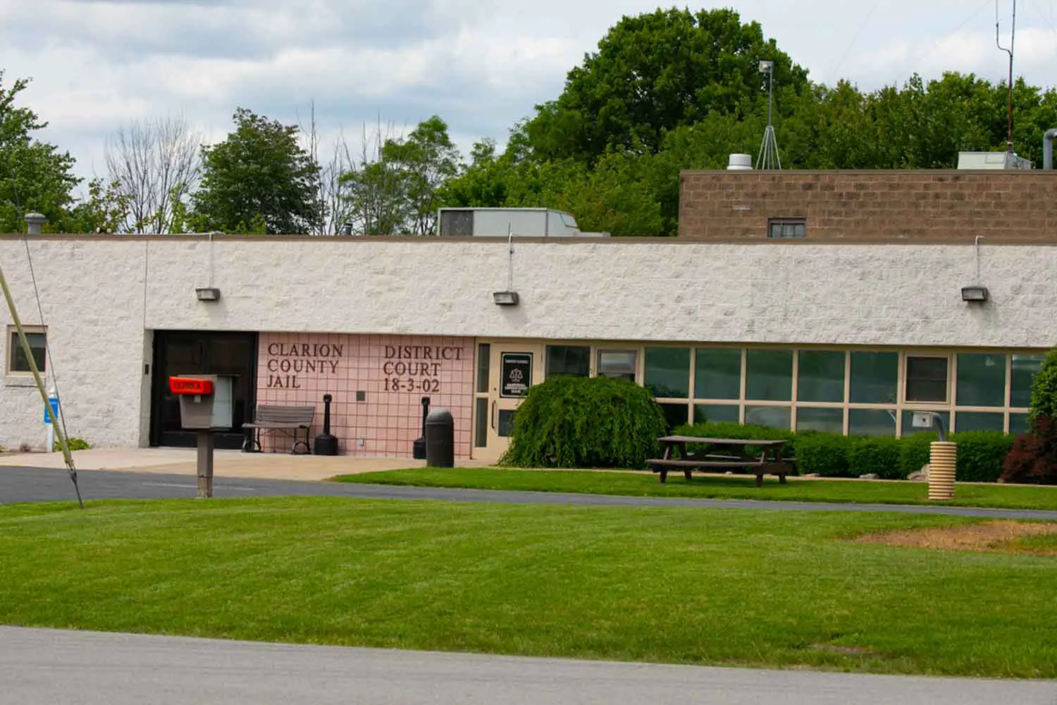 District Court 18-3-04 in New Bethlehem Office Temporarily Relocated Following Water Line Break