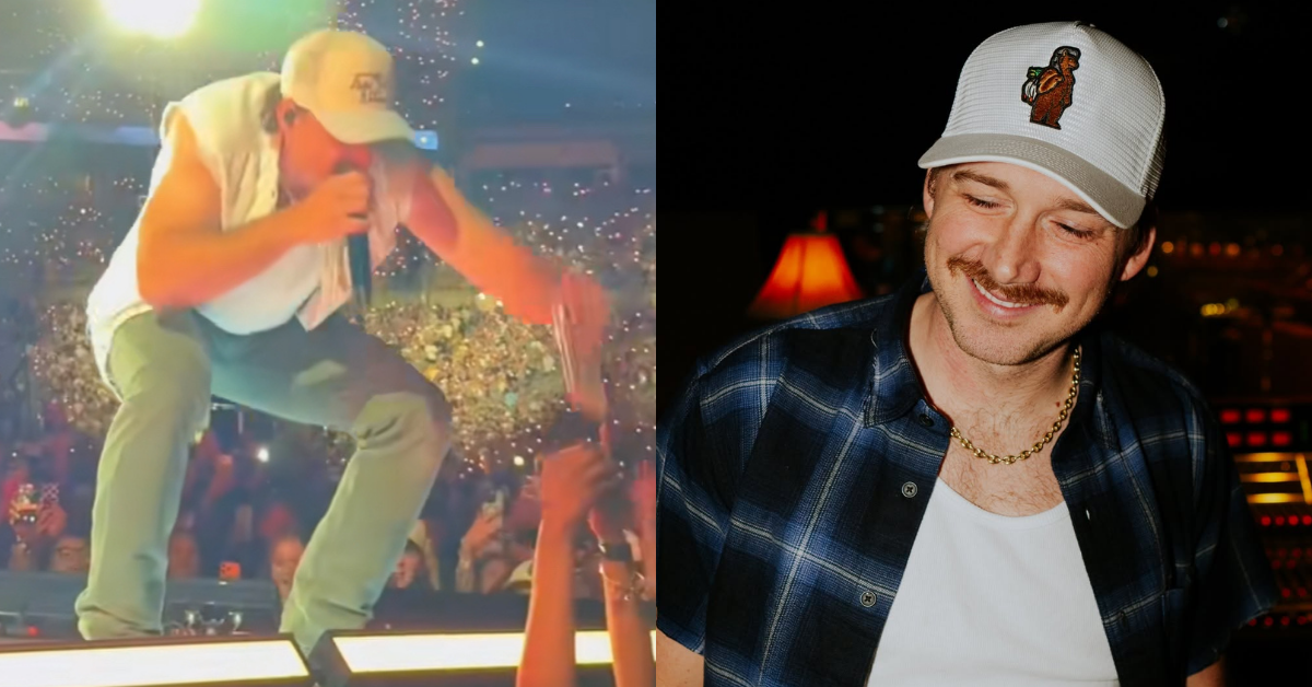 Morgan Wallen Snatches Phone From Security Guard's Hand And Chucks It Across The Stage At Pittsburgh Show [Watch]