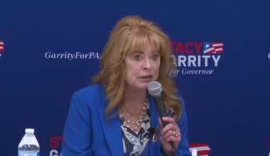 Garrity pushes data center development pause in governor campaign stop