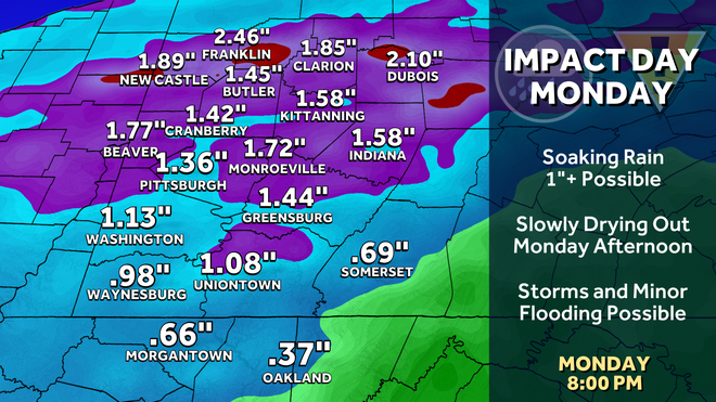 Pittsburgh: Mild weekend, rain returns Sunday night pittsburgh: mild weekend, rain returns sunday night