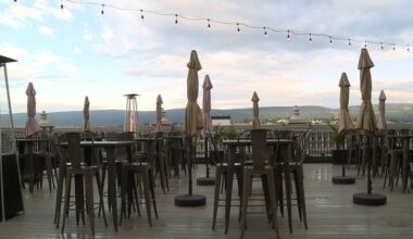 Rooftop excitement at Oppenheim in Scranton