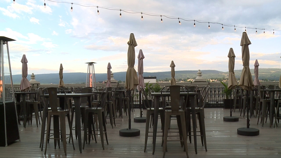 Rooftop excitement at Oppenheim in Scranton