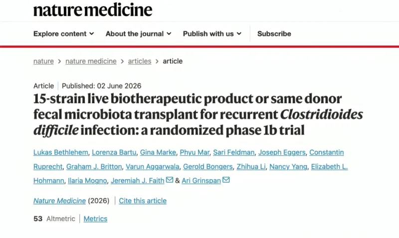 Lukas Bethlehem: New Microbiome Platform Demonstrates Safe and Effective Treatment for C. difficile 2 Lukas Bethlehem
