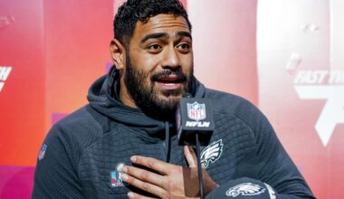 Philadelphia Eagle Jordan Mailata launches foundation with event – NBC10 Philadelphia