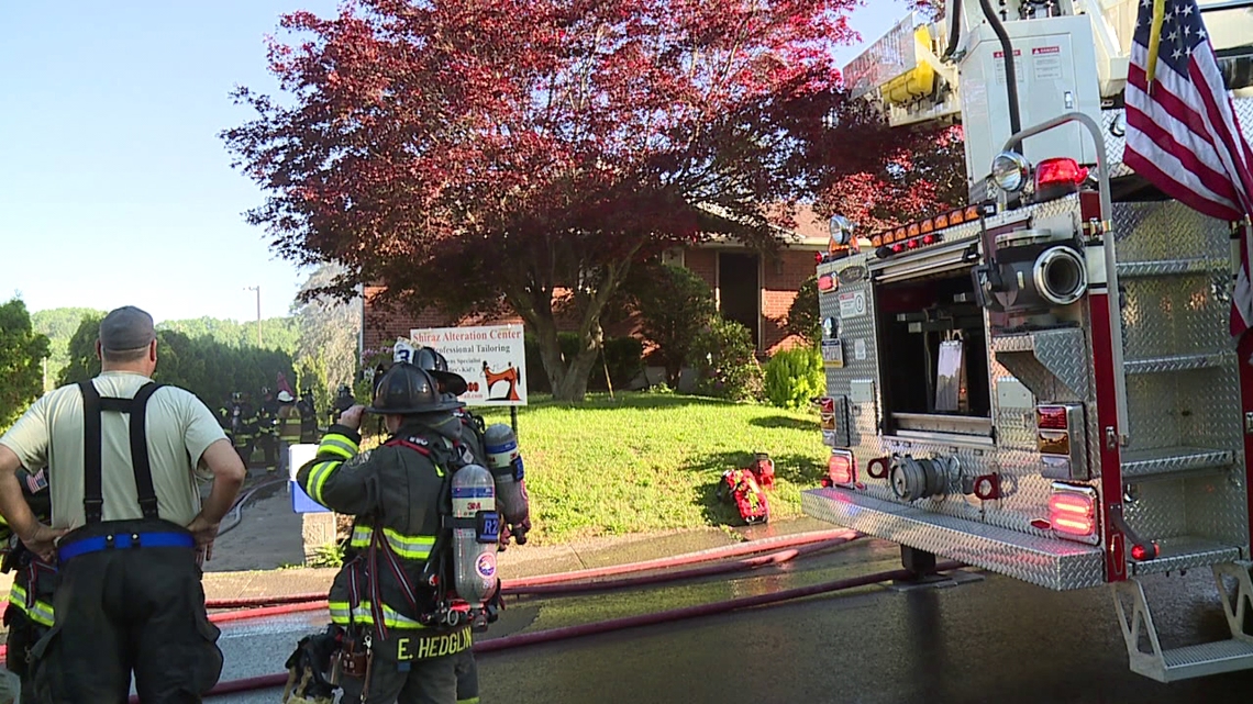 Business damaged by fire in Lackawanna County