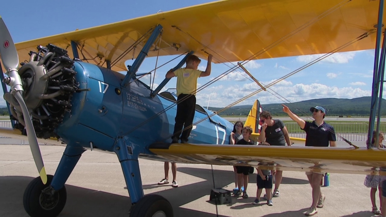 Air Power History Tour takes over Wilkes-Barre/Scranton International Airport