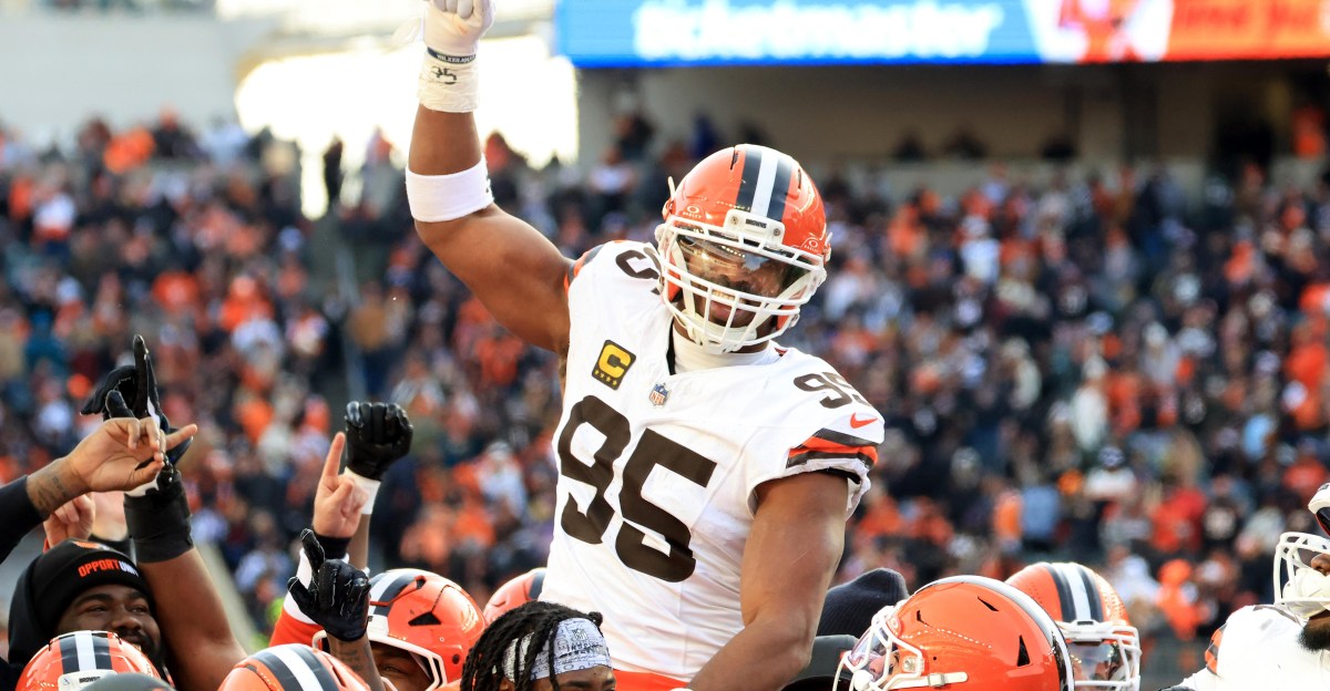 Myles Garrett is coming to Philadelphia this season as a member of the Rams