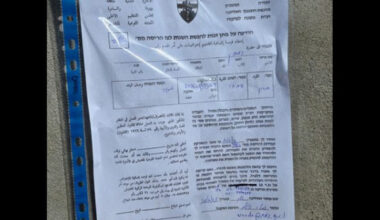 Israeli Enemy Issues Stop-Work Orders for Homes and Agricultural Structures South of Bethlehem