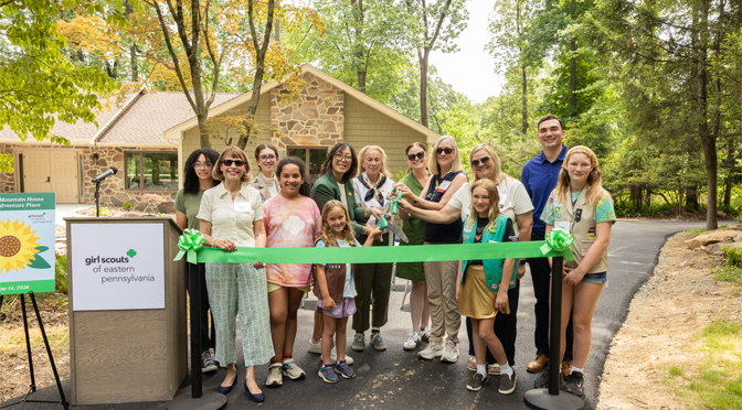 Girl Scouts of Eastern PA Debuts New “Girl Adventure Place” at Camp Mountain House