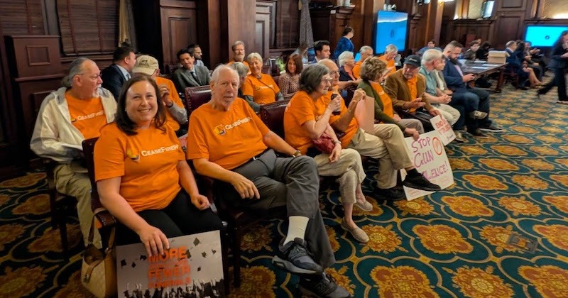 Advocates said gun violence continues to devastate towns and cities across Pennsylvania, with 1,600 people dying from it each year and 3,000 more injured.