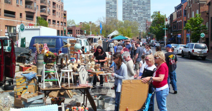 More than 75 vendors return to Headhouse Square for July 4 vintage flea market