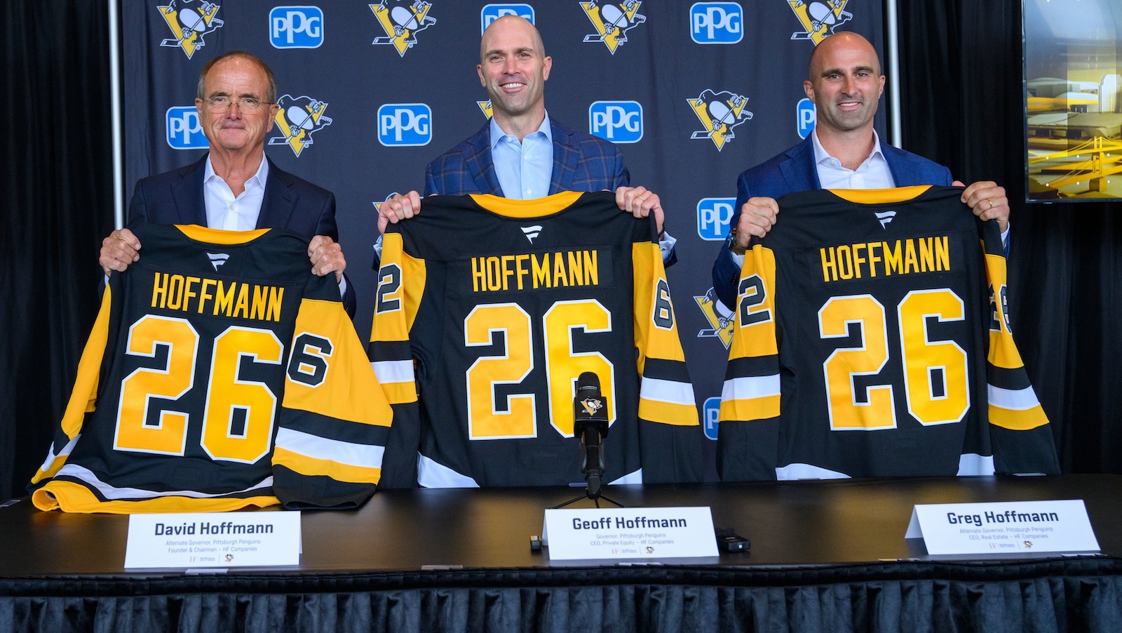 Hoffmanns pledge to invest in Penguins and Pittsburgh