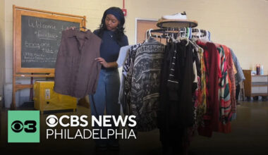 Philadelphia student starts school thrift store to combine fashion with sustainability