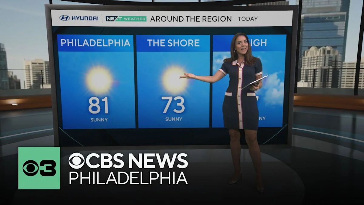 Sunny, gorgeous Tuesday in the Philadelphia area; tracking storms later this week