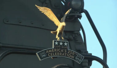 Big engine takes over Steamtown