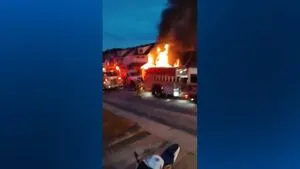 Person injured in house fire in Pittsburgh’s Overbrook neighborhood