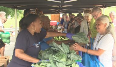 Highmark Wholecare gives out 8,000 pounds of produce to families at Farm-to-Family event