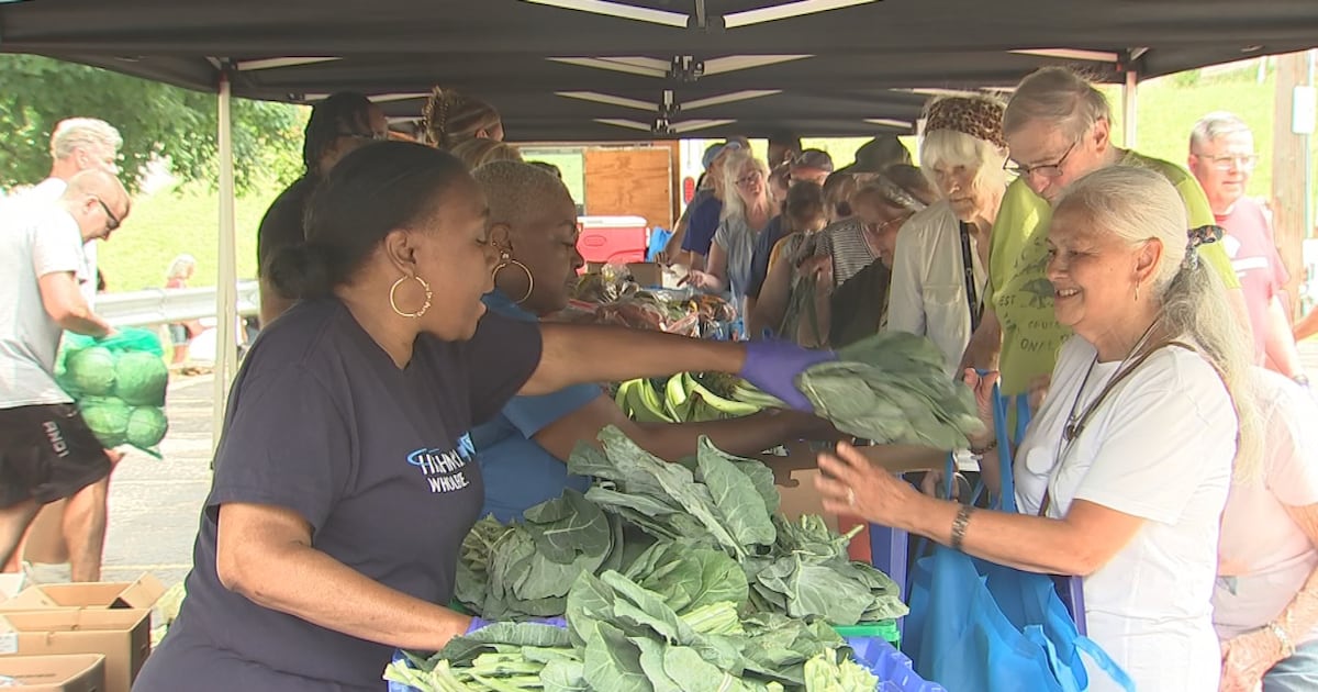 Highmark Wholecare gives out 8,000 pounds of produce to families at Farm-to-Family event
