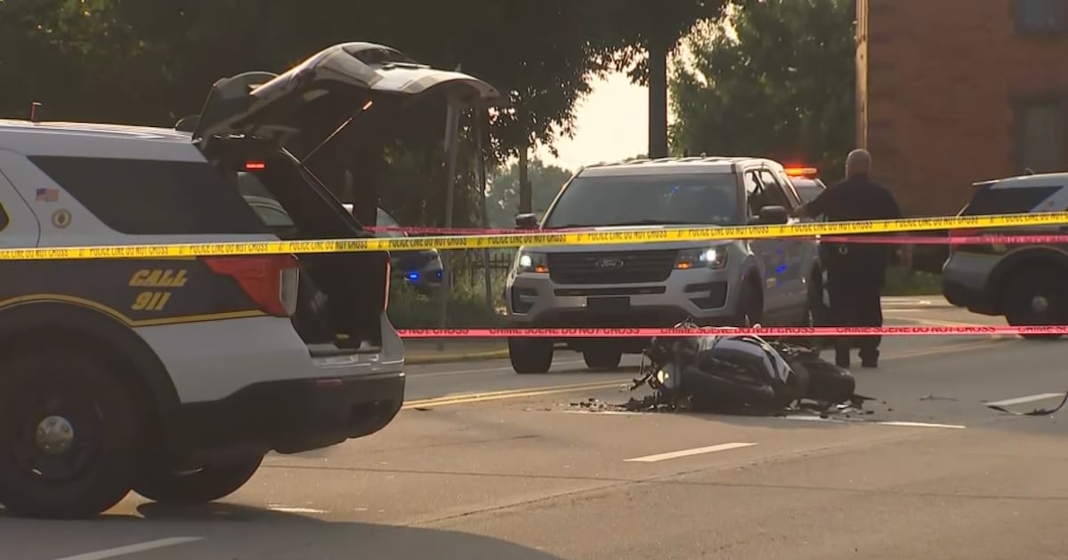 Motorcyclist dead after crash in Pittsburgh’s Brookline neighborhood