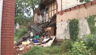 House partially collapses in Pittsburgh during severe storms