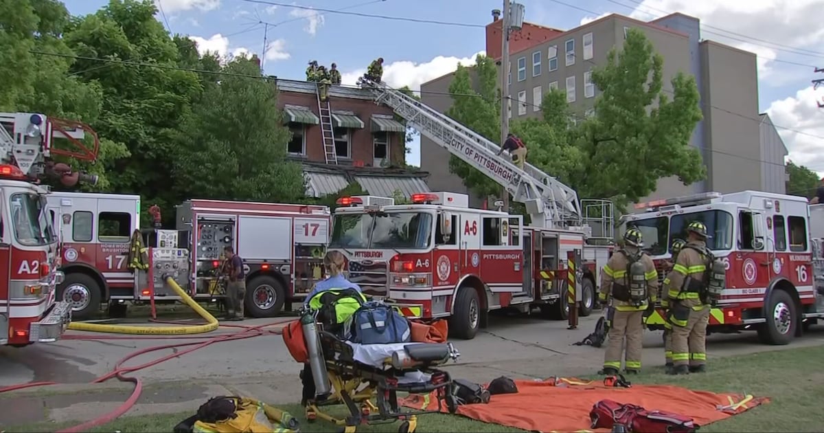 1 in critical condition after fire at abandoned home in Homewood – WPXI