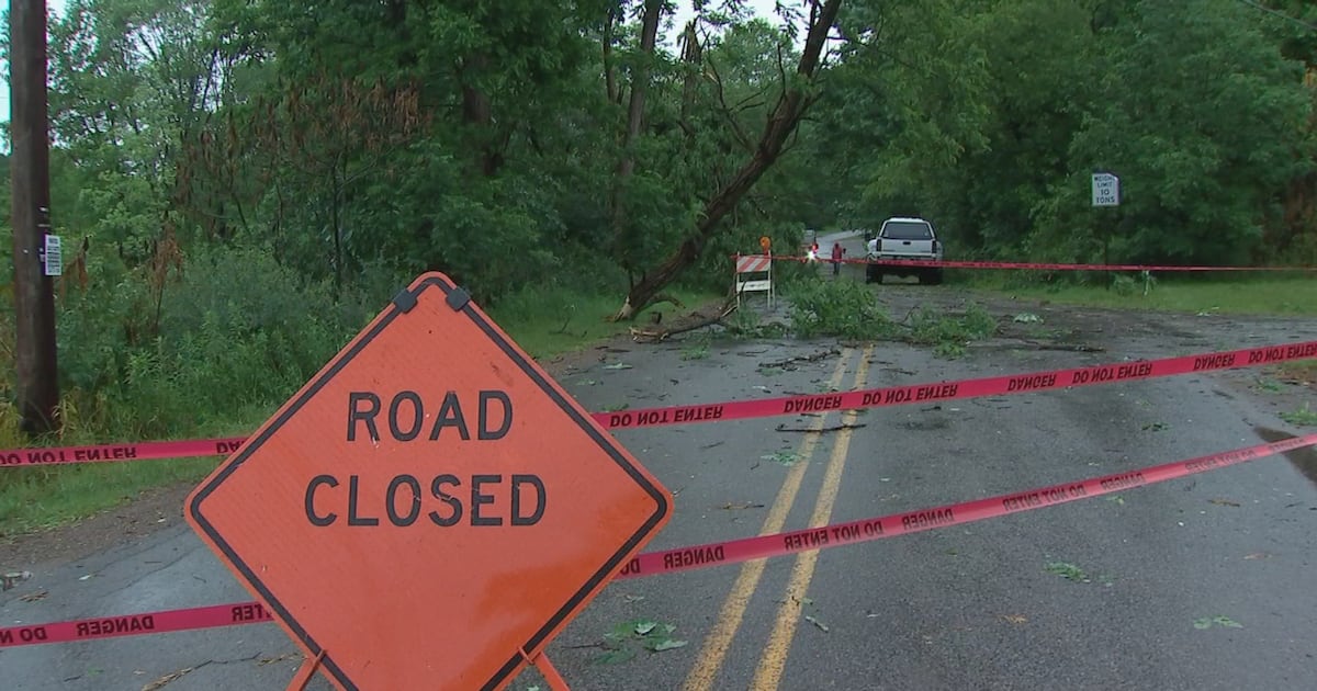 Cleanup underway after severe storms pummel Western Pennsylvania communities