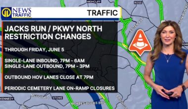 TRAFFIC: Jacks Run/Parkway North restriction changes – WPXI