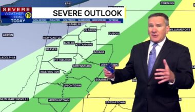 Another round of showers, storms for some in Pittsburgh area Friday – WPXI