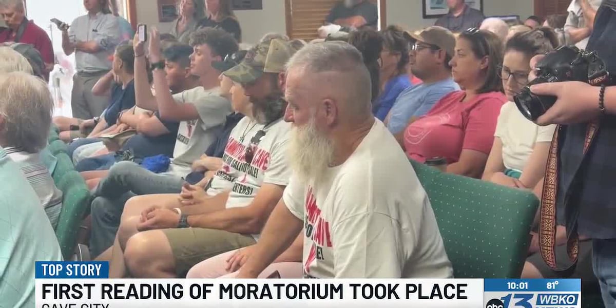 Cave City council approves first reading of data center moratorium