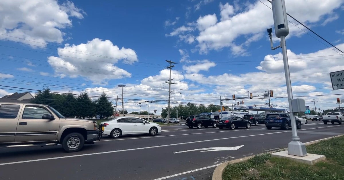 Drivers running red lights at 2 intersections in Bensalem Township, Pennsylvania, will now get tickets