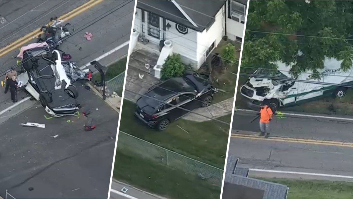 Car crashes into 3 other vehicles, goes airborne killing driver – NBC10 Philadelphia