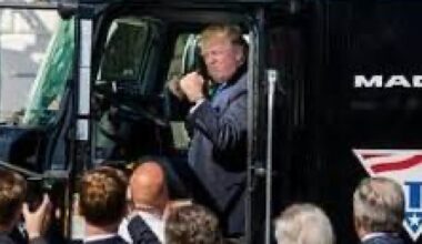 Trump highlighting what he's done for American workers