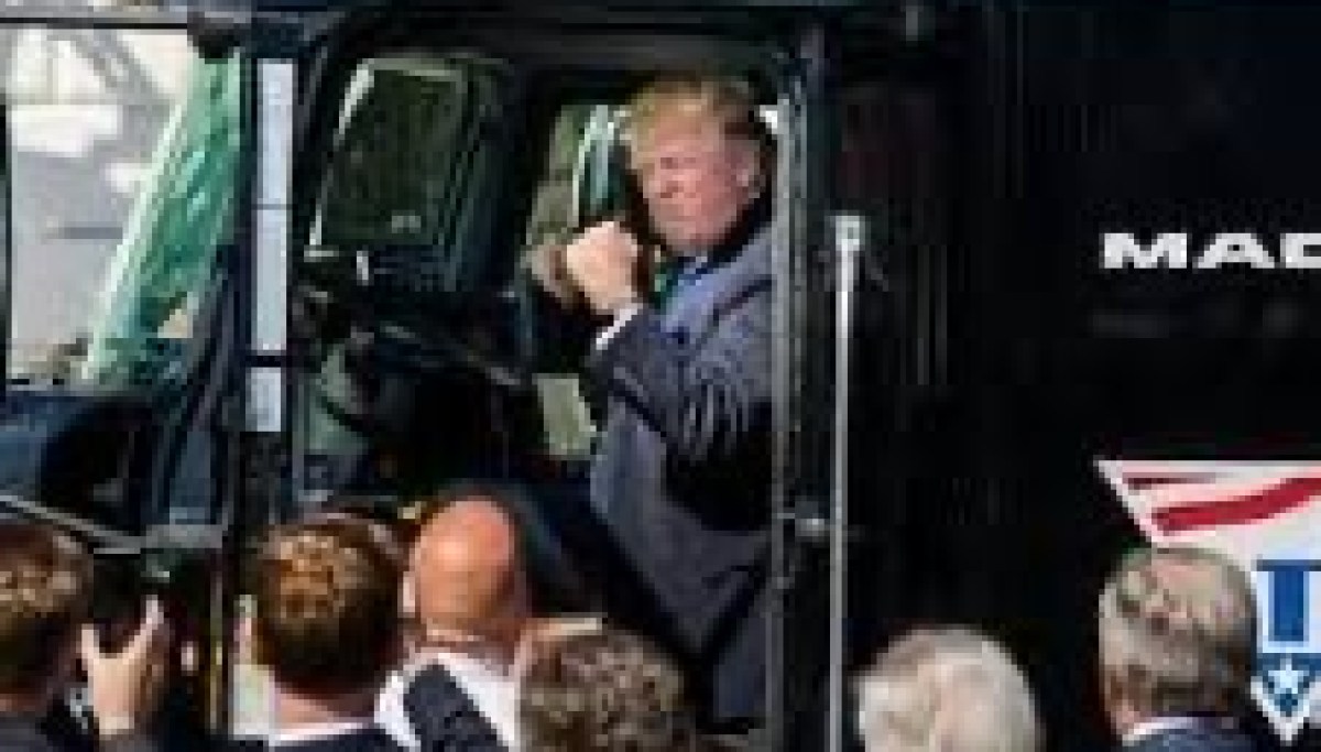 Trump highlighting what he's done for American workers
