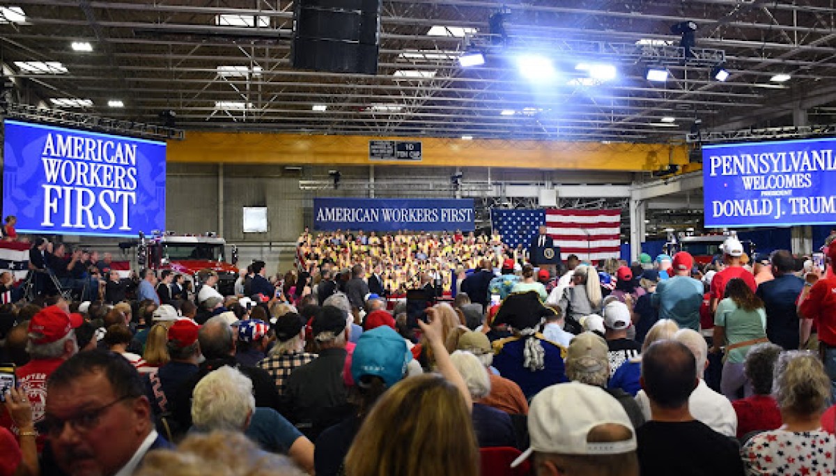 ‘Welcome to the Money Belt,’ Trump says of Pennsylvania’s economic reinvention