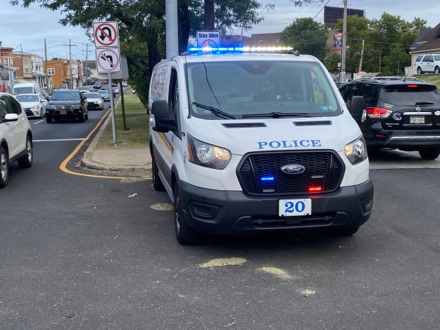West Chester Pike in the area of carjacking in Upper Darby on Aug. 29. (PETE BANNAN - DAILY TIMES)