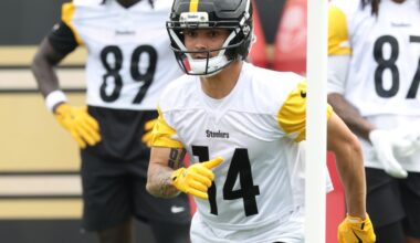 Steelers wide receiver surprisingly absent at OTAs
