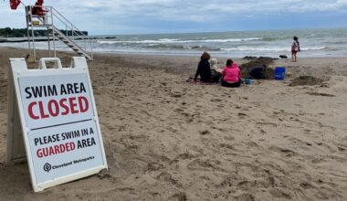 High risk of rip currents in Lake Erie on Wednesday and Thursday, NWS says