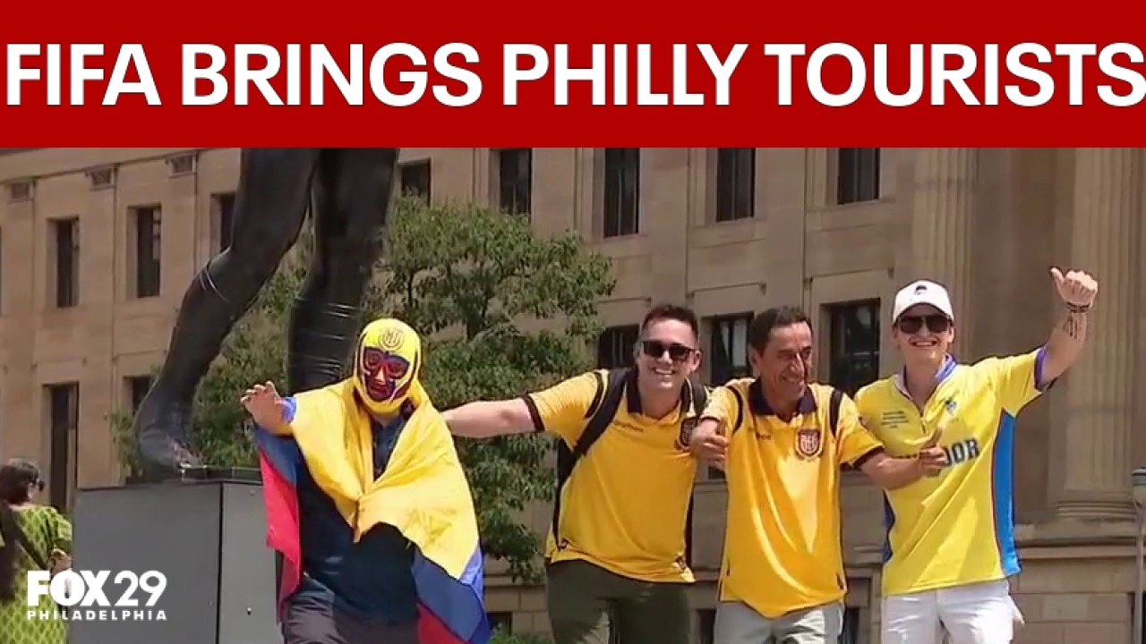 FIFA fans explore Philly’s sights and food for first time