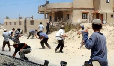 Settlers Attack Palestinian Homes Southeast of Bethlehem and Others Attack Town of Surif North of Al Khalil