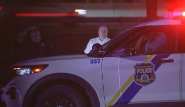 Philadelphia officer hit by car while directing traffic after Phillies game, police say