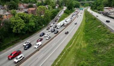 Pittsburgh Parkway East message boards offline after vandalism