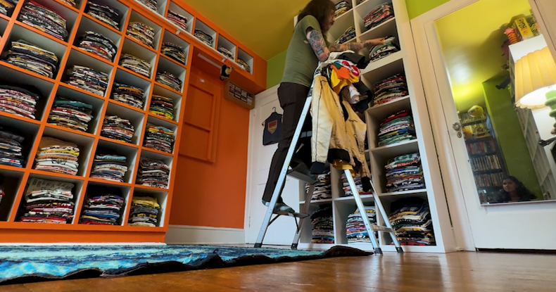 Meet the collector with 3,000 vintage T-shirts who's keeping Philly's past alive