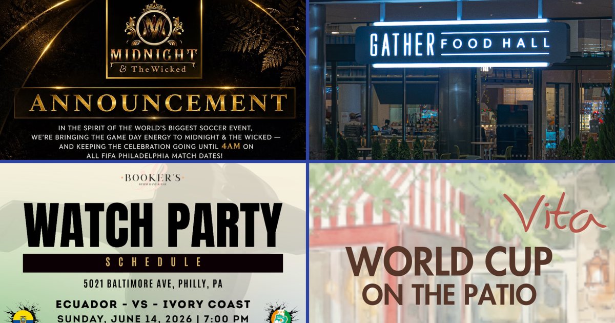 Where to watch FIFA World Cup matches in Philadelphia