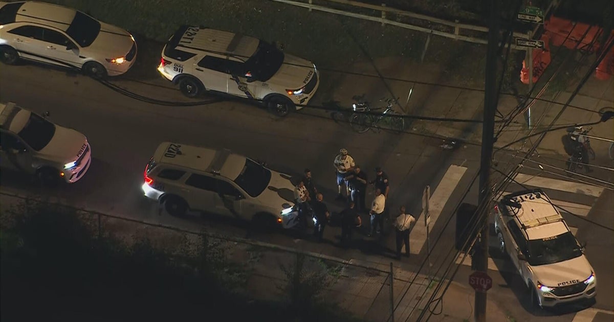 Driver accused of intentionally striking officer in North Philadelphia wanted, police say
