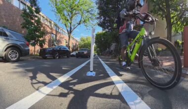 New bike lane in Philadelphia's Old City sparks split reactions from residents, cyclists and drivers