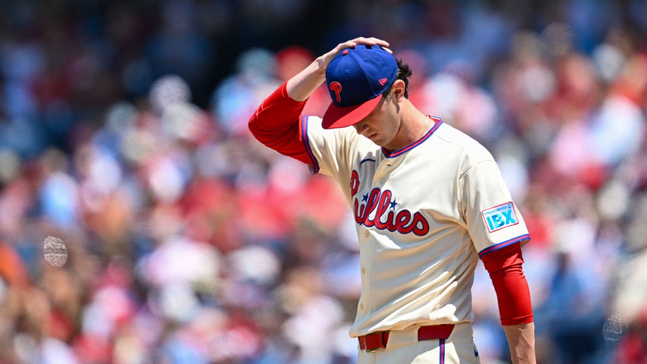 Phillies option struggling Andrew Painter to Triple A
