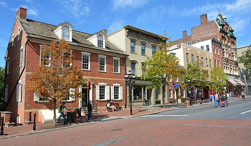 Main Street in Bethlehem, Pennsylvania